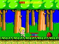 une photo d'Ã©cran de Wonder Boy (Game Gear) sur Sega Game Gear